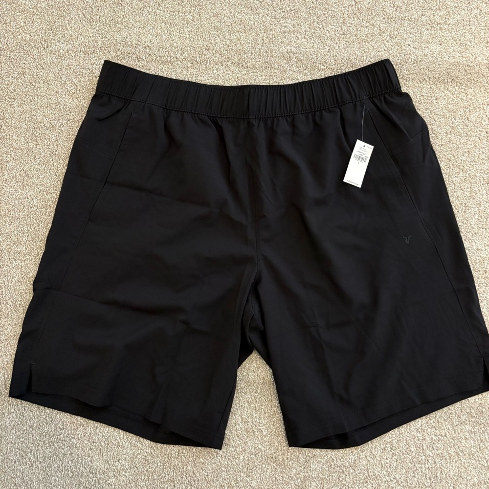 Men’s Old Navy Active Essential Woven Workout Shorts 9-inch inseam - Black Large
